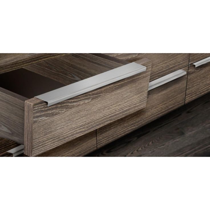 20 in. (508 mm) Stainless Steel Contemporary Edge Drawer Pull