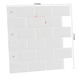 Art3d 10-Sheet Peel and Stick Tile Backsplash for Kitchen in Subway Design 12