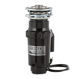 Everbilt 3/4 HP Slim Continuous Feed Garbage Disposal with Stainless Steel Sink Flange and Attached Power Cord