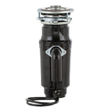 Everbilt 3/4 HP Slim Continuous Feed Garbage Disposal with Stainless Steel Sink Flange and Attached Power Cord