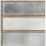 Turbine Industrial Glass Gray 4x12 Ceramic Wall Tile