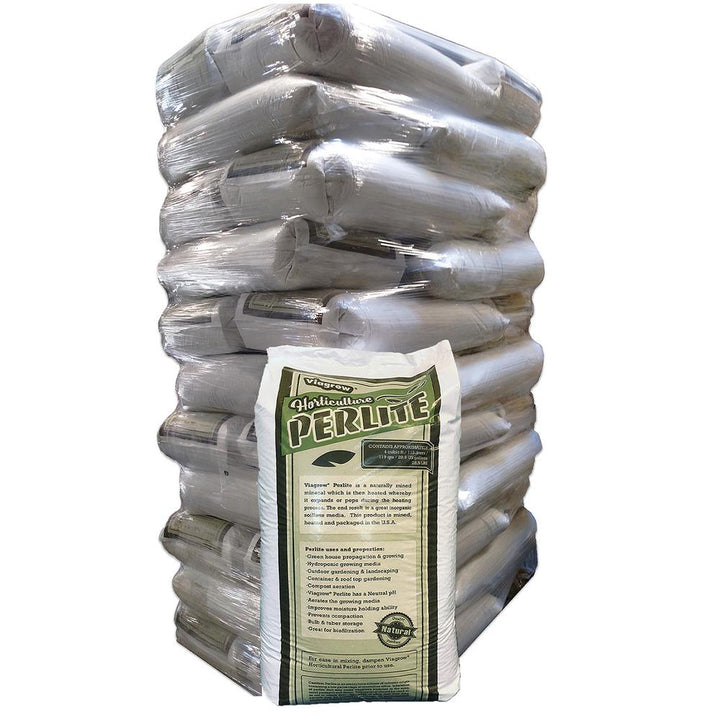 Viagrow 4 cu. ft. Perlite (30 Bag Pallet) - Super Arbor