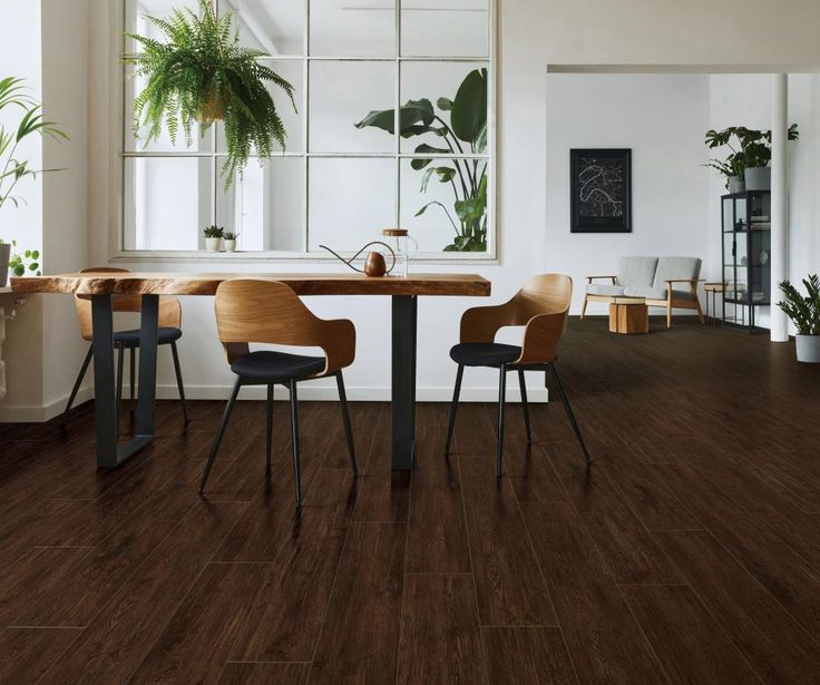 Style Selections (Sample) Chestnut Oak Waterproof Wood Look Interlocking Luxury Vinyl Plank