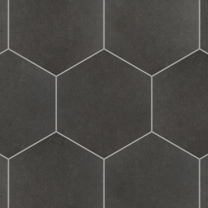 Merola Tile Vintage Hex Marengo 8-5/8 in. x 9-7/8 in. Porcelain Floor and Wall Tile (11.56 sq. ft. / case)