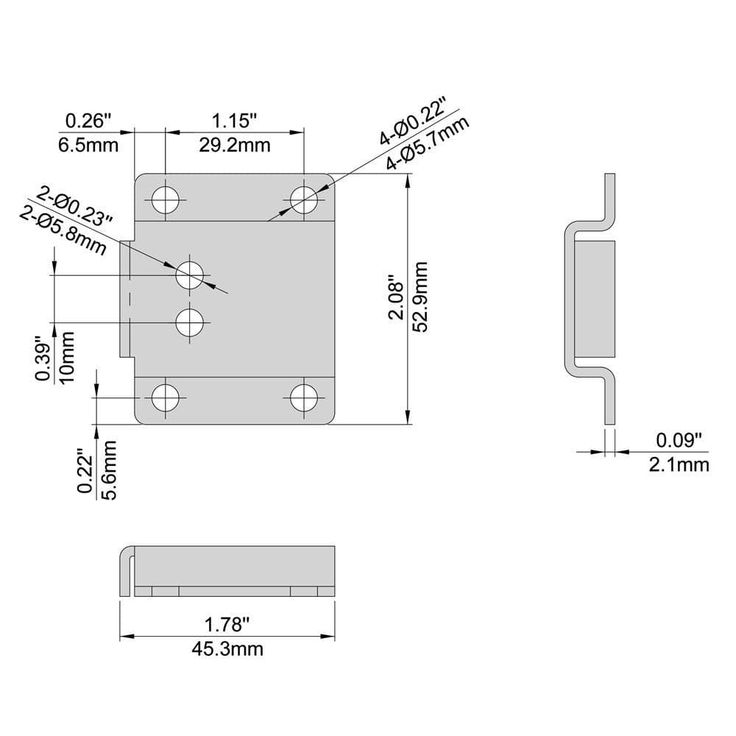 Everbilt Zinc-Plated Self-Adjusting Gate Latch