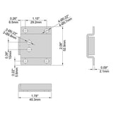 Everbilt Zinc-Plated Self-Adjusting Gate Latch