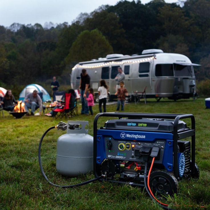 Westinghouse WGen3600DF 4,650/3,600 Watt Dual Fuel Gas or Propane Powered RV-Ready Portable Generator with Remote Start and Wheel Kit