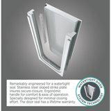 Exclusive Series 48 in. x 28 in. Right Hand Walk-In Whirlpool Tub with Quick Drain in White - Super Arbor