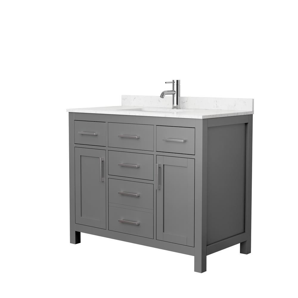 Beckett 72 in. W x 22 in. D Double Bath Vanity in White with Cultured Marble Vanity Top in Carrara with White Basins - Super Arbor