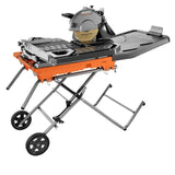 RIDGID 10 in. Wet Tile Saw with Stand