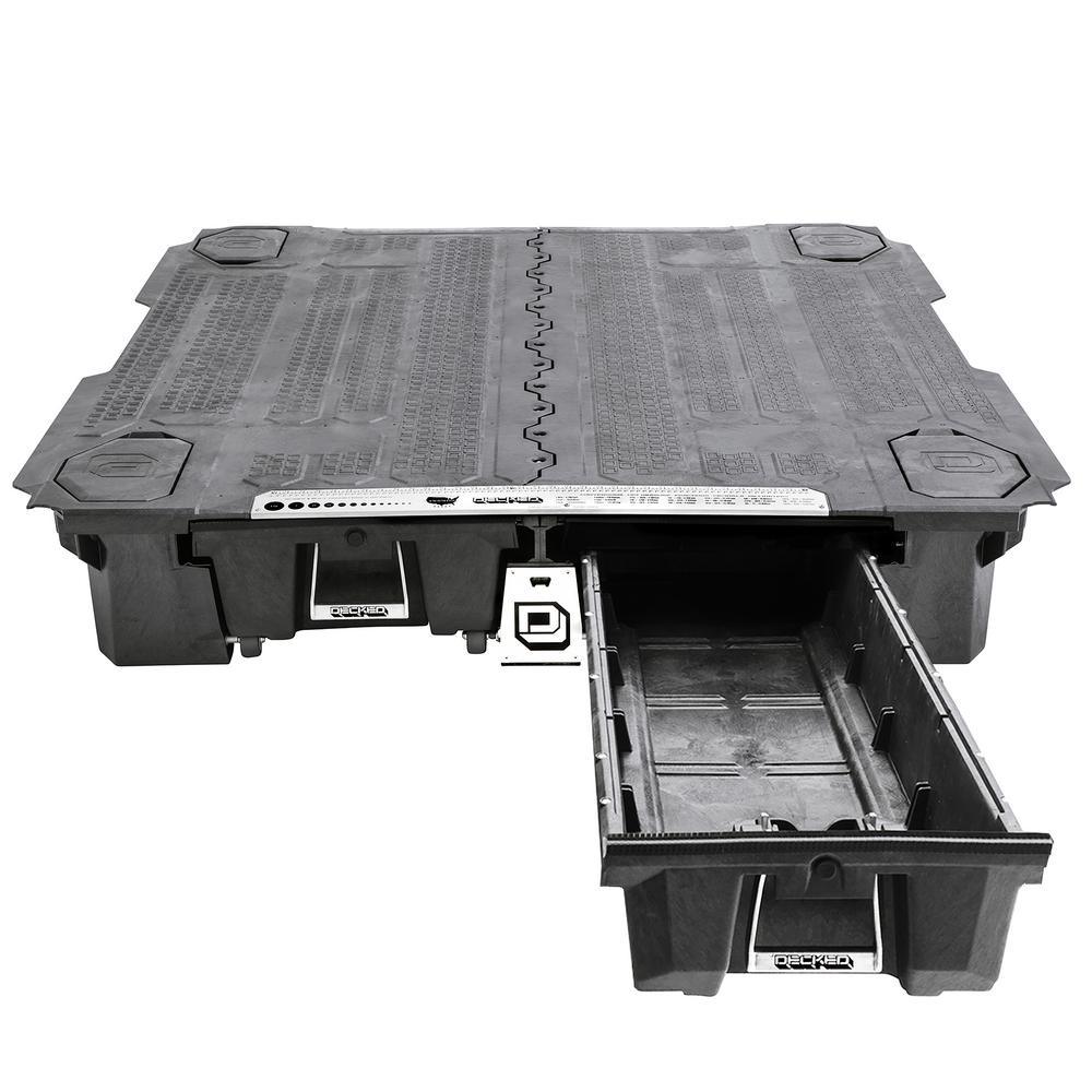 DECKED 6 ft. 3 in. Bed Length Pick Up Storage System for GM Sierra or Silverado 2500 & 3500 (2020-current) - New "Wide Bed" - Super Arbor