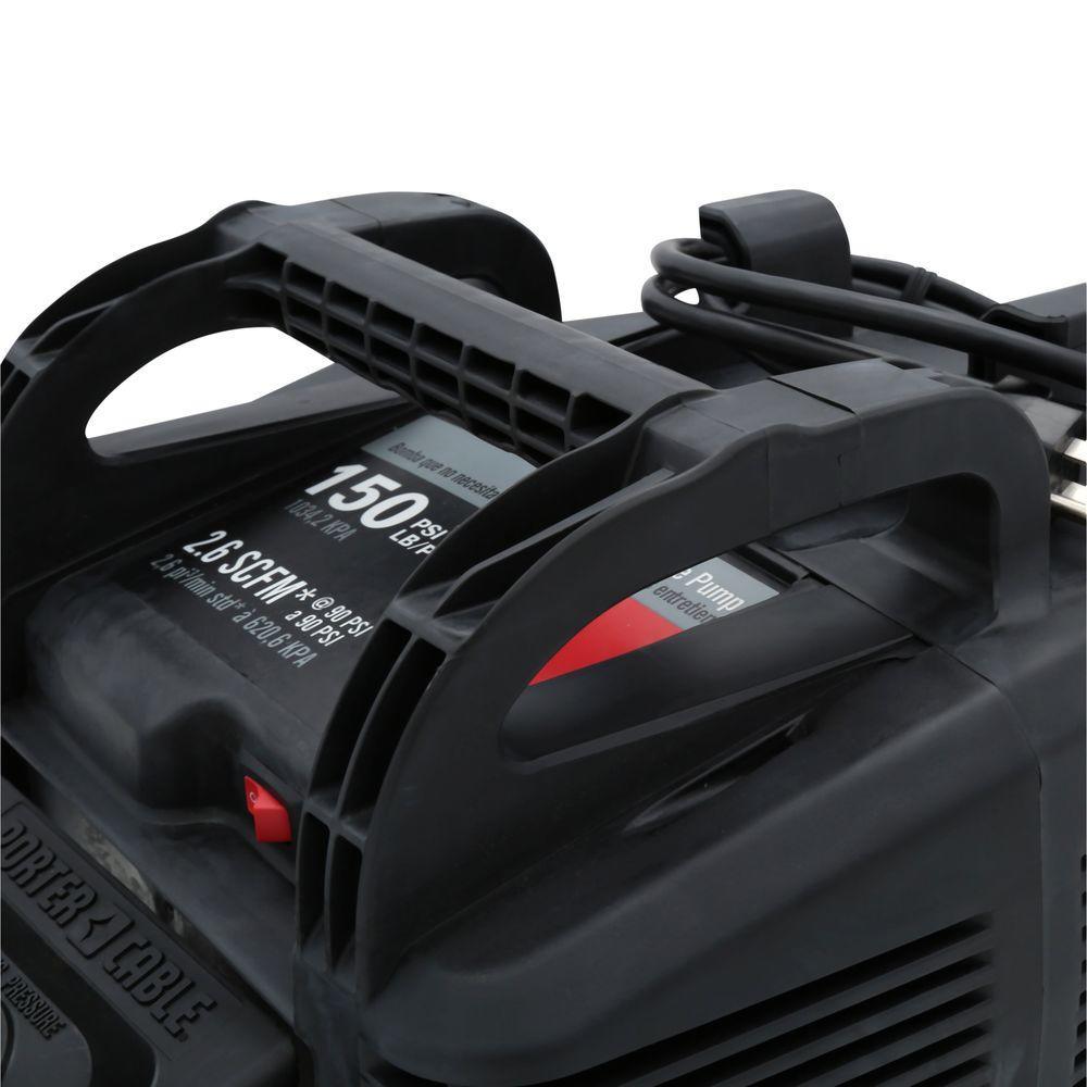 6 Gal. 150 PSI Portable Electric Air Compressor and 15-Gauge Finish Nailer Combo Kit (2-Tool) - Super Arbor