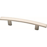 Essentials Subtle Arch 3 in. (76mm) Center-to-Center Satin Nickel Drawer Pull (10-Pack) - Super Arbor