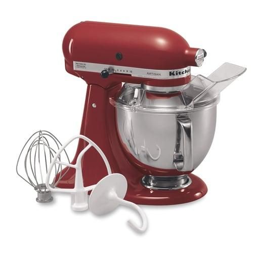 KitchenAid 5-Quart 10-Speed Red Residential Stand Mixer