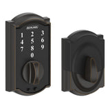 Camelot Aged Bronze Touch Electronic Door Lock Deadbolt - Super Arbor