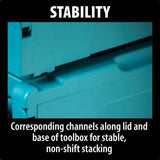 15.5 in. X-Large Interlocking Tool Box