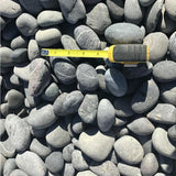Butler Arts 0.50 cu. ft. 1 in. - 2 in. Black Mexican Beach Unpolished Pebble - Super Arbor