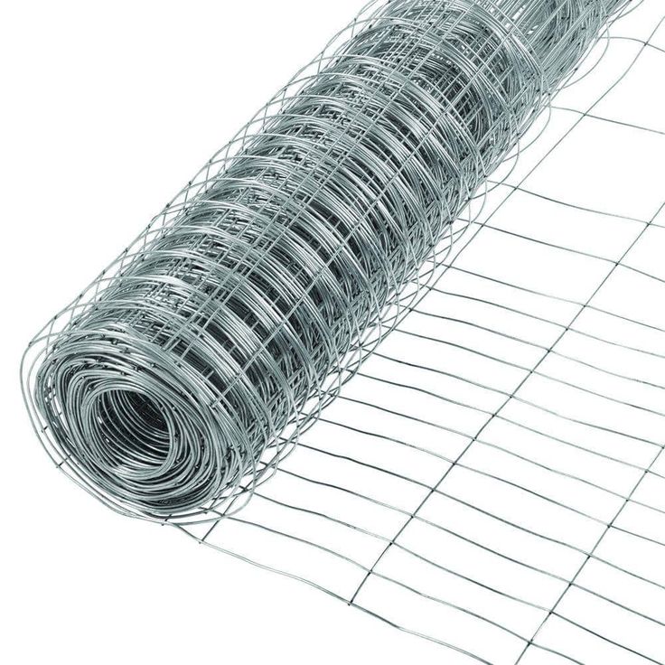 Everbilt 2.3 ft. x 50 ft. Galvanized Steel Garden Welded Wire Fence