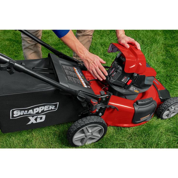 Snapper XD 21 in. 82-Volt Lithium Ion Cordless Battery Self Propelled StepSense Walk Mower, battery and charger Not Included