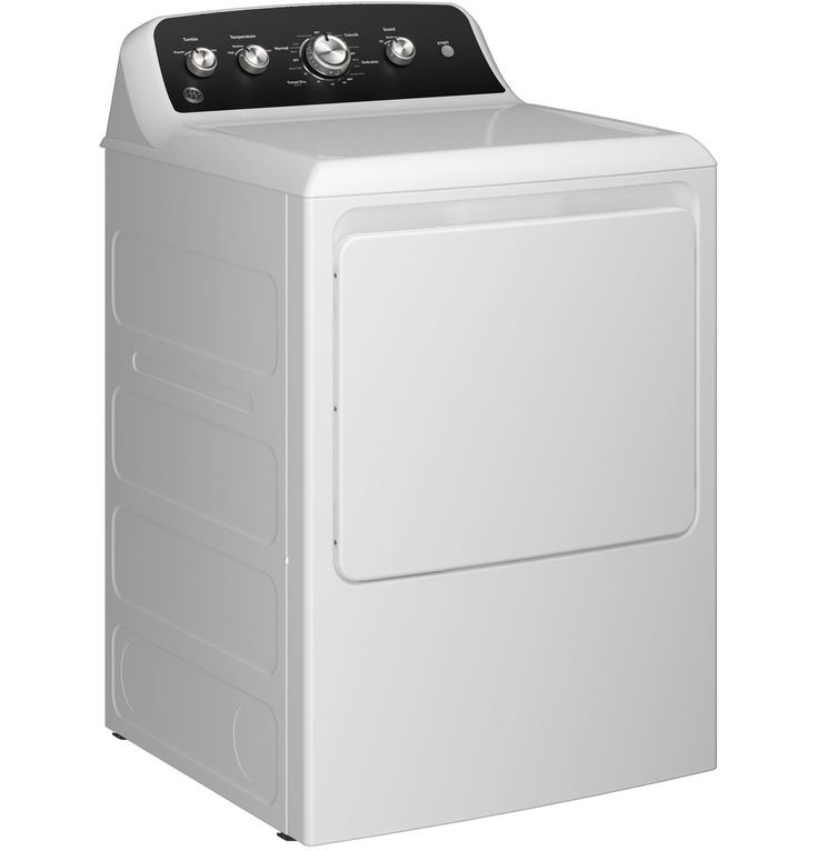 GE 7.2 cu. ft. 240-Volt White Electric Vented Dryer