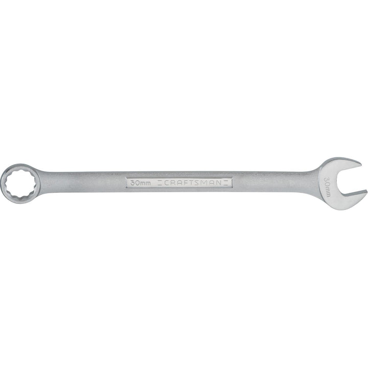 Craftsman 30 mm Metric Combination Wrench - 12 Point, Polished Chrome