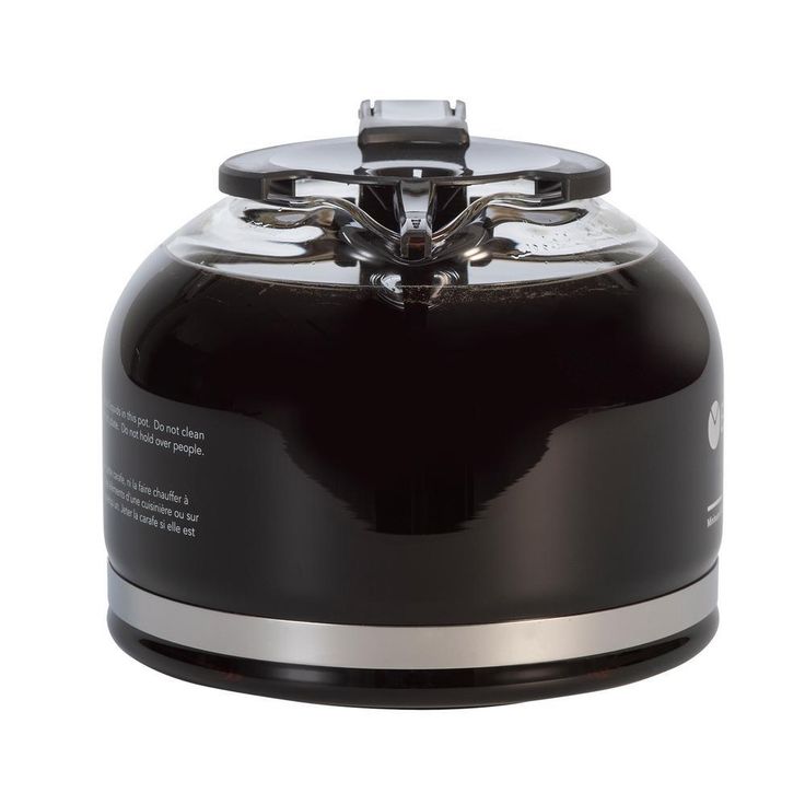 Black 10-Cup Drip-Free Carafe