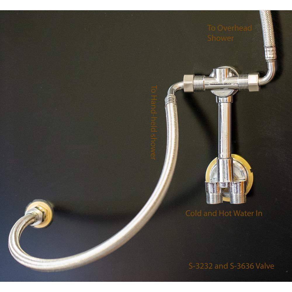 Lavish 35-1/2 in. x 35-1/2 in. x 86 in. Corner Drain Corner Shower Stall Kit in Black with Easy Fit Drain - Super Arbor