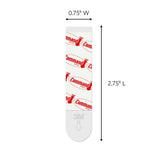 3 lb. Medium White Refill Mounting Strips (9-Pack) - Super Arbor