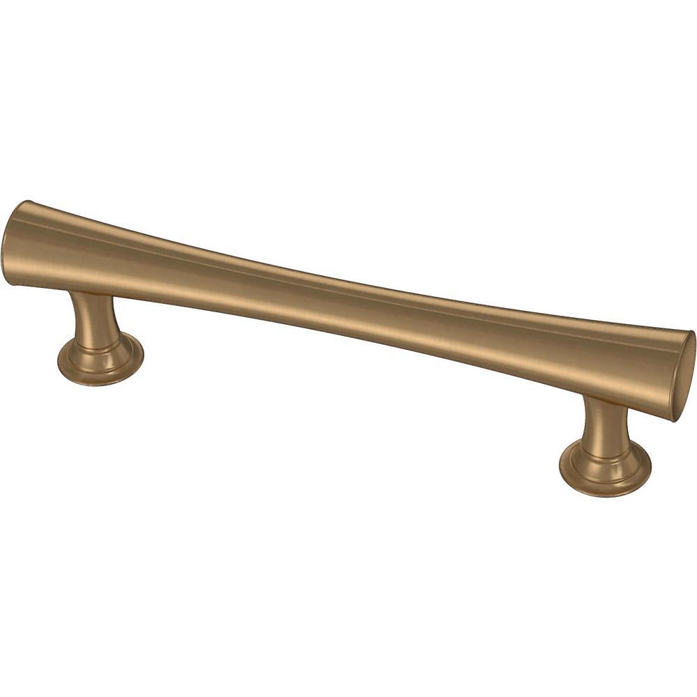 Drum 3 in. (76 mm) Center-to-Center Champagne Bronze Drawer Pull - Super Arbor