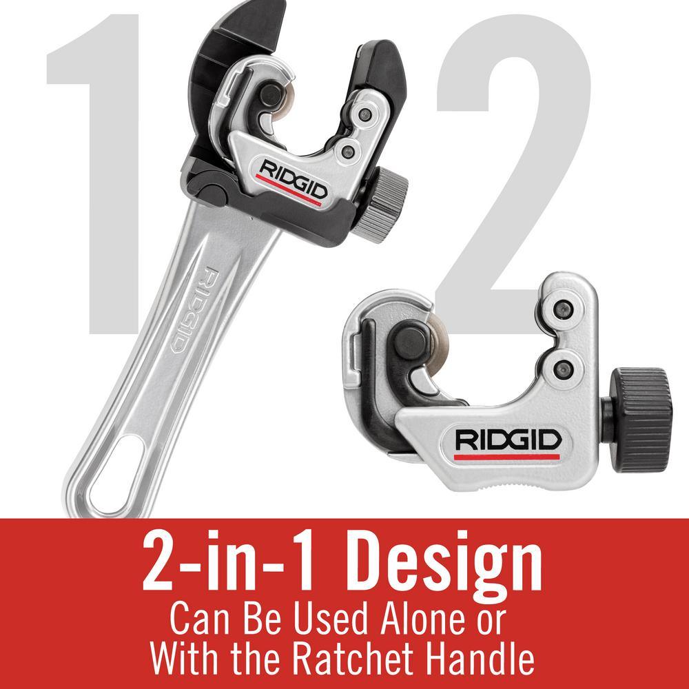 1/4 in. to 1-1/8 in. Model 118 2-in-1 Close Quarters Autofeed Ratcheting Cutter - Super Arbor