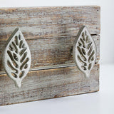 Leaves Wood/Metal Coat Rack Wall Hooks - Super Arbor