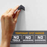 3M Claw Silver Drywall Picture Hanger, 45 lb Capacity, 1 Pack