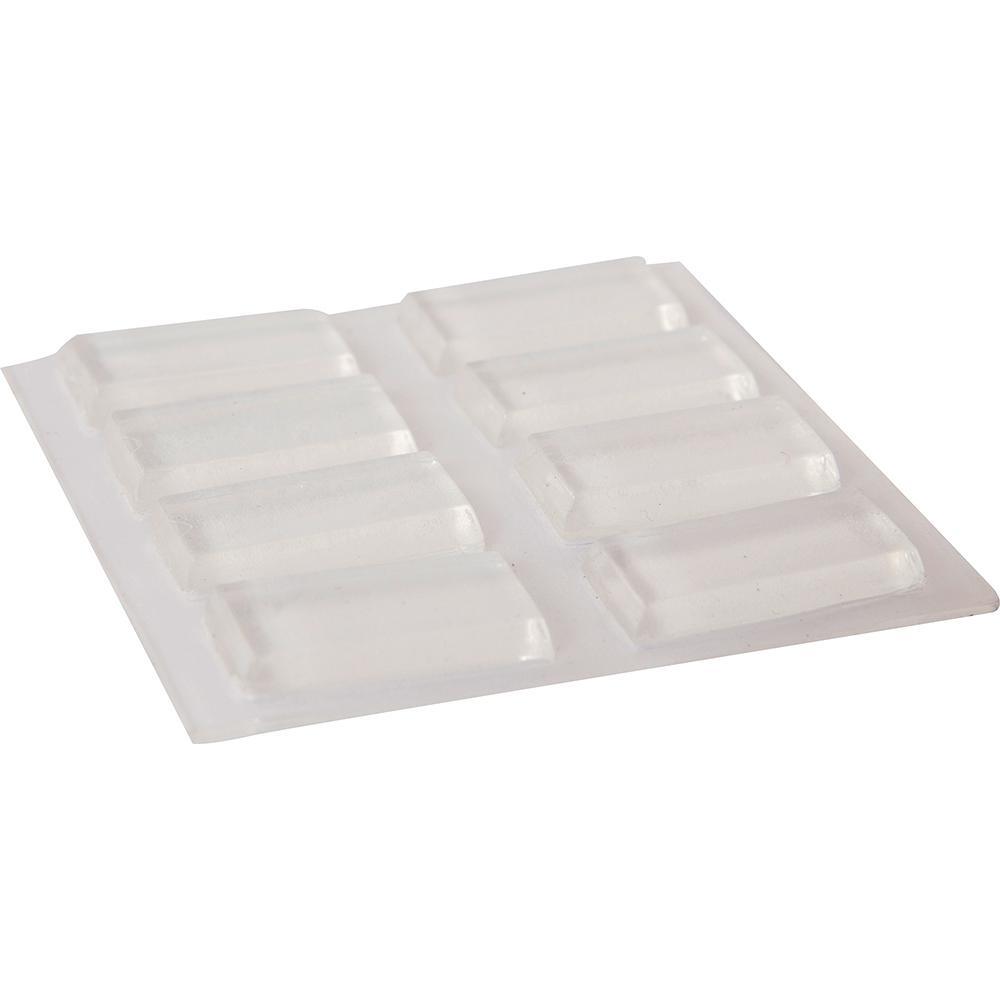 1/2 in. x 1 in. Clear Bumpers - Super Arbor