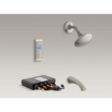 Mistos DTV Prompt Digital Single-Handle 1-Spray Tub and Shower Faucet System in Vibrant Brushed Nickel (Valve Included) - Super Arbor