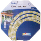 Outdoor/Indoor 48 ft. Incandescent White Rope Light Kit