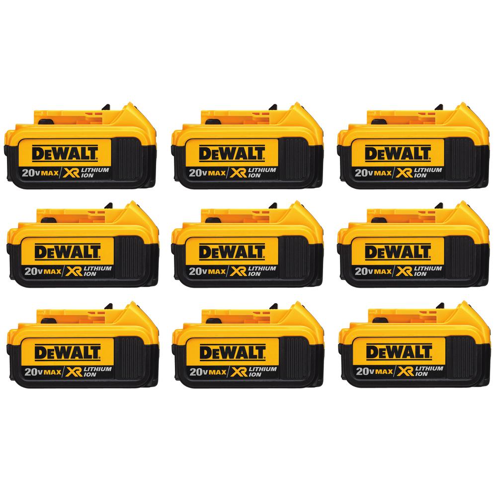 20-Volt MAX XR Premium Lithium-Ion 5.0Ah Battery Pack (6-Pack)