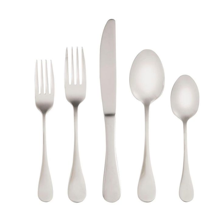 Rain 20-Piece 18/10 Flatware Set Service for 4