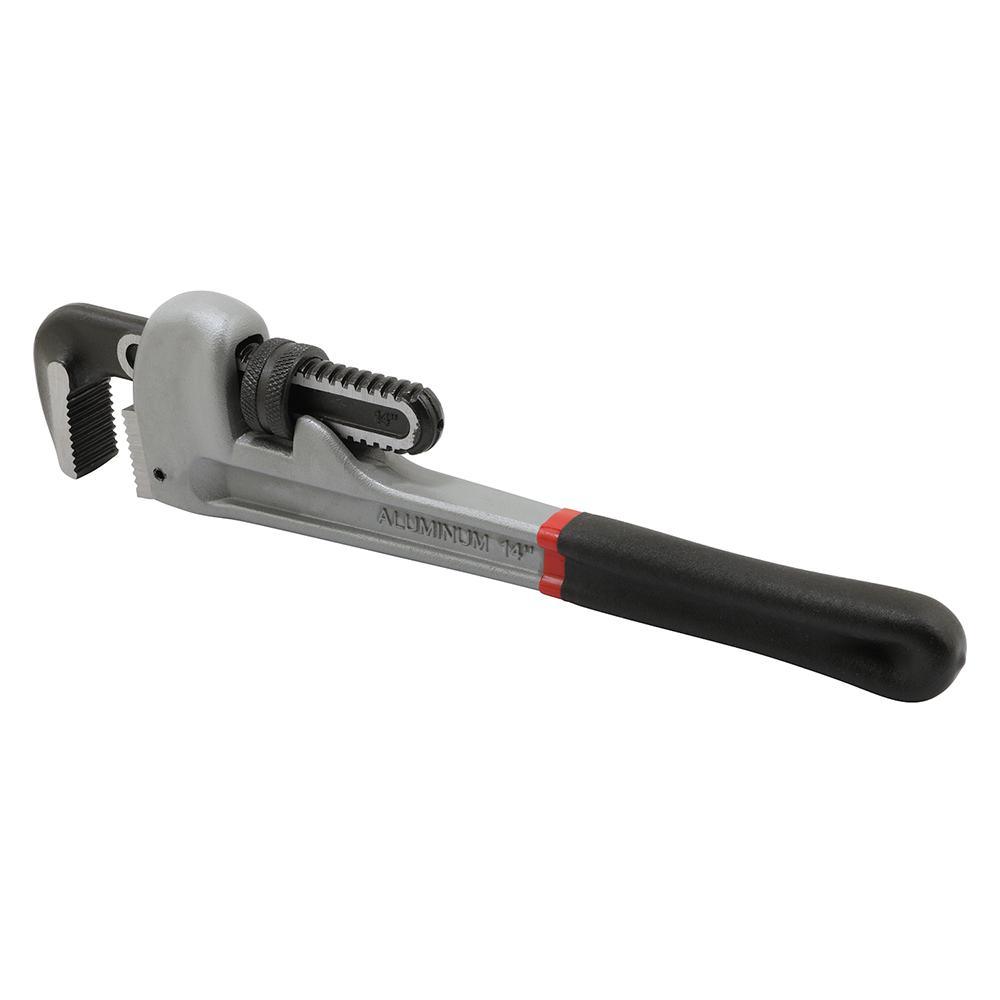 Aluminum Pipe Wrench, 14 in. - Super Arbor