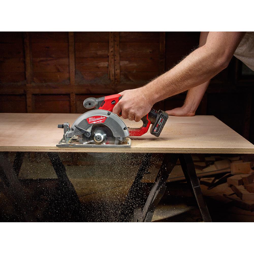 M12 12-Volt Lithium-Ion Cordless Jig Saw and 5-3/8 in. Circular Saw Combo Kit W/ (1) 2.0Ah Battery and Charger - Super Arbor