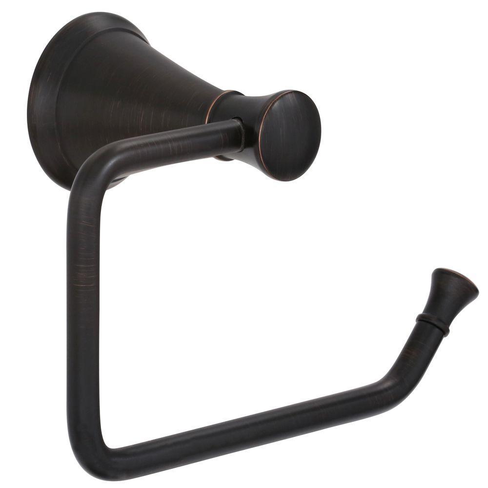 Pasadena Single Post Toilet Paper Holder in Slate - Super Arbor