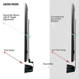 Soundbar Speaker Mount with Depth Adjustments for TV Wall Mount Brackets by Aeon - Super Arbor