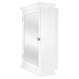 19-7/8 in. W x 28-1/4 in. H Fog Free Framed Recessed Mount Extended Storage Bathroom Medicine Cabinet in White