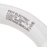 120-Watt Equivalent Circline T9 Non-Dimmable 4-Pin Base Compact Fluorescent CFL 9 in Light Bulb, Cool White 4100K - Super Arbor