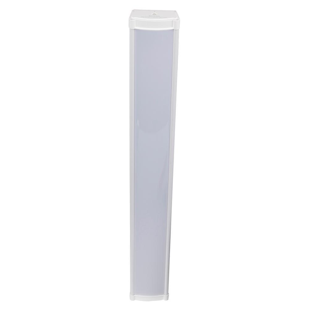 4 ft. White 4000 Lumen 4000K Integrated LED Linkable Wraparound Light (4-Pack) - Super Arbor