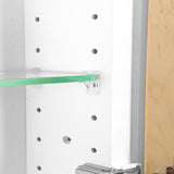 Silverton 14 in. x 68 in. x 4 in. Frameless Recessed Medicine Cabinet/Pantry