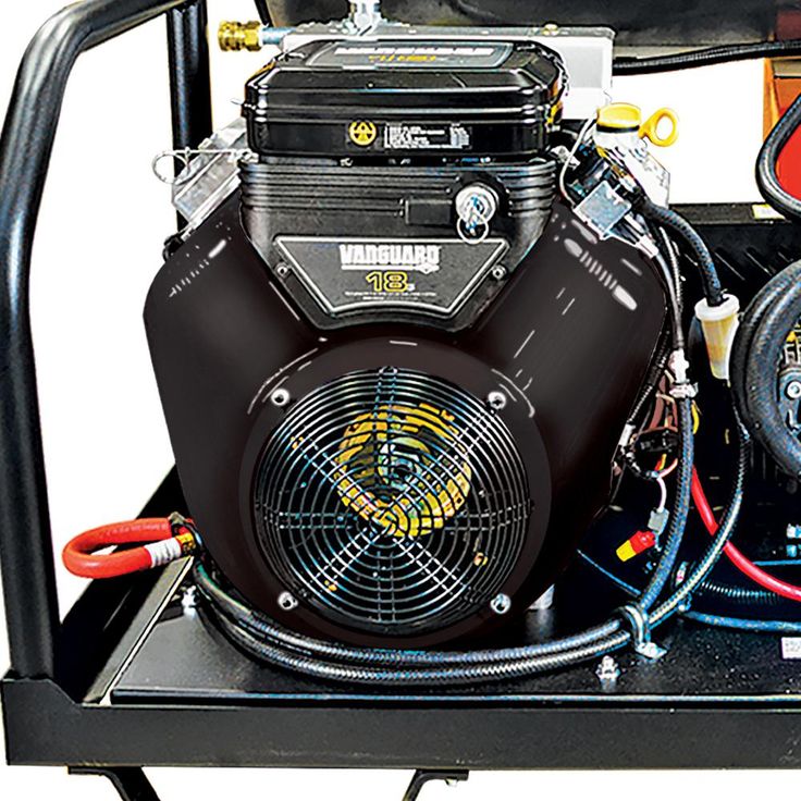 Simpson Super Brute 3500 PSI at 5.5 GPM Vanguard V-Twin with Comet Triplex Plunger Pump Hot Water Gas Pressure Washer