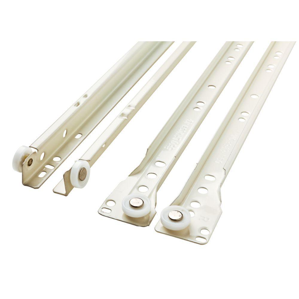 14 in. Self-Closing Bottom Mount Drawer Slide (1-Pair) - Super Arbor