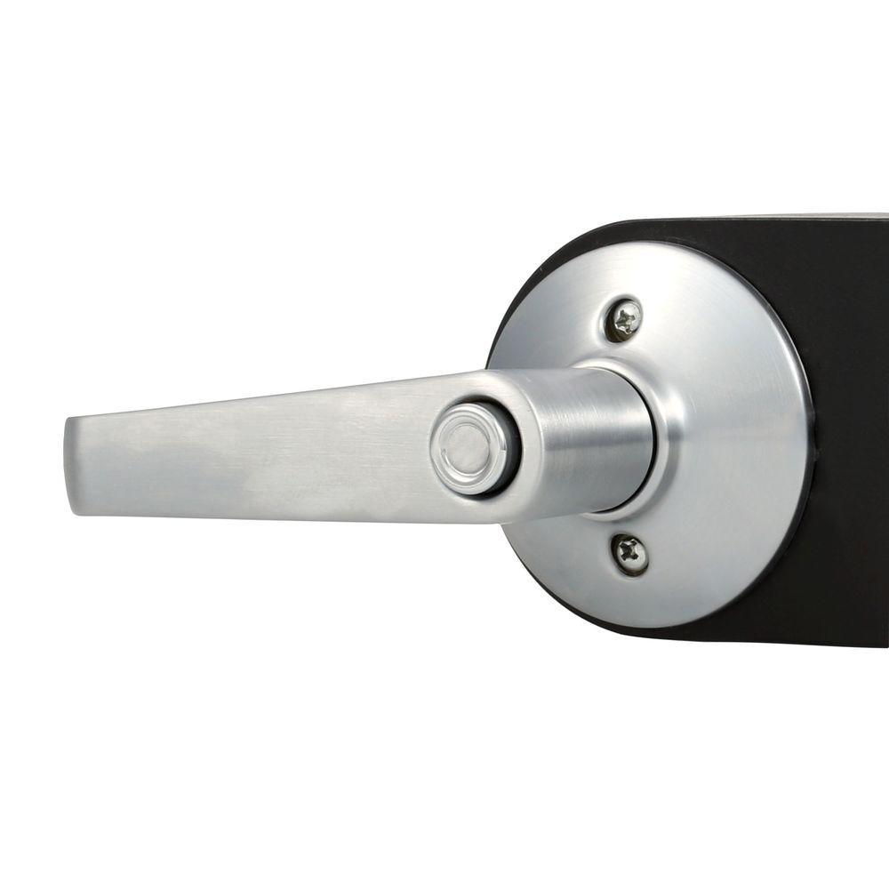 Elan Series Satin Chrome Commercial Bed and Bath Door Lever - Super Arbor