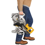 20-Volt MAX Lithium-Ion Cordless 7-1/4 in. Miter Saw with Battery 4Ah and Charger w/ Bonus Jigsaw - Super Arbor