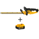 DEWALT 22 in. 20V MAX Lithium-Ion Cordless Hedge Trimmer (Tool Only)